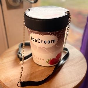 Ice cream container handbag!
